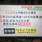 持続化給付金の不正受給は犯罪行為