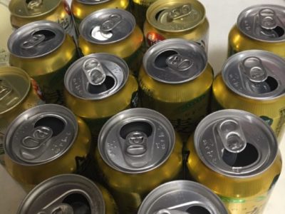 毎日の晩酌で空けているビール