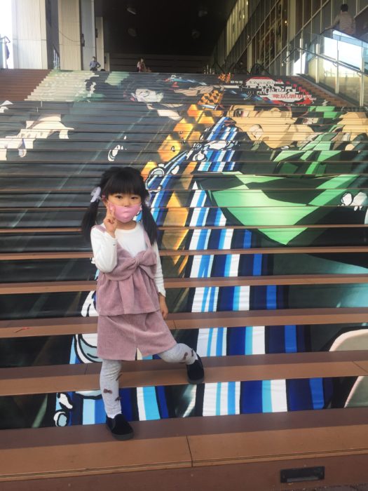 イオンモール京都の大階段