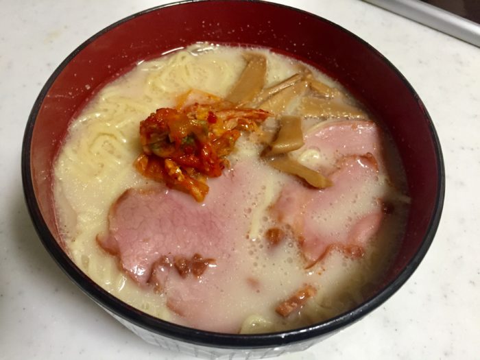 山頭火の旭川とんこつ塩らーめん