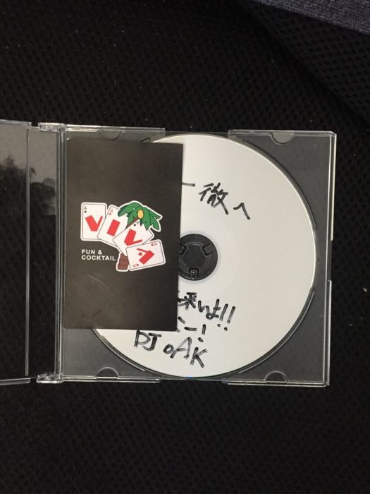 DJ OAKのVIVAオリジナルMIXCD