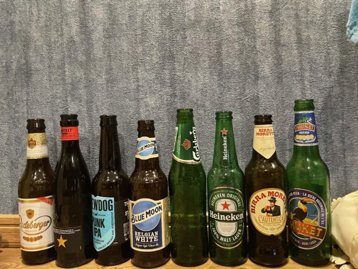 世界の瓶ビール