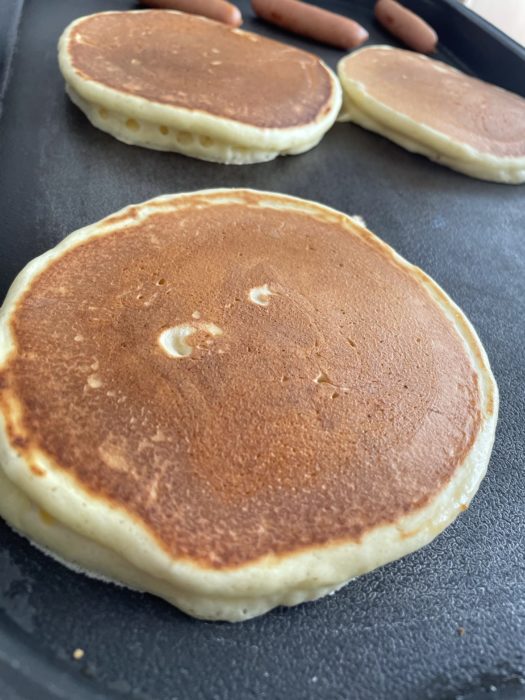 美味しいホットケーキ